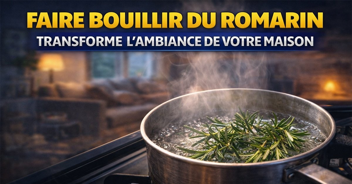 Faire bouillir du romarin : le meilleur conseil maison que j’ai appris de ma grand-mère (et qui transforme l’atmosphère de votre intérieur)