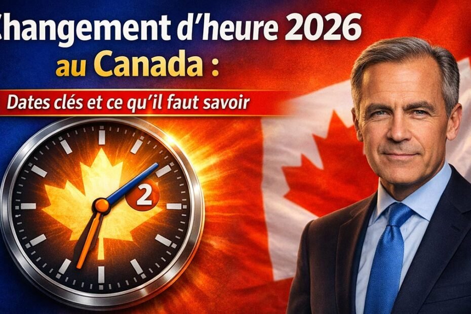 Changement d'Heure 2026 au Canada : Tout Ce Qu'il Faut Savoir