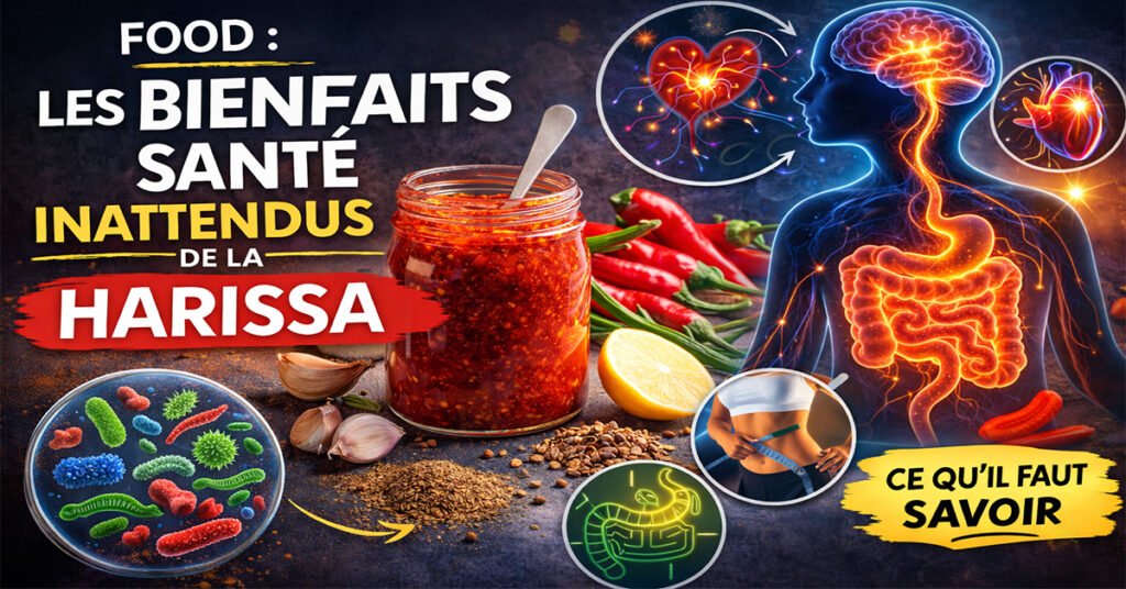 Harissa : les bienfaits santé inattendus de cette pâte pimentée