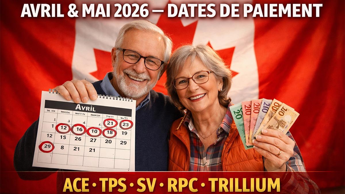 Calendrier des Paiements de Prestations au Canada : Avril–Mai 2026 — Dates Clés des Programmes Fédéraux