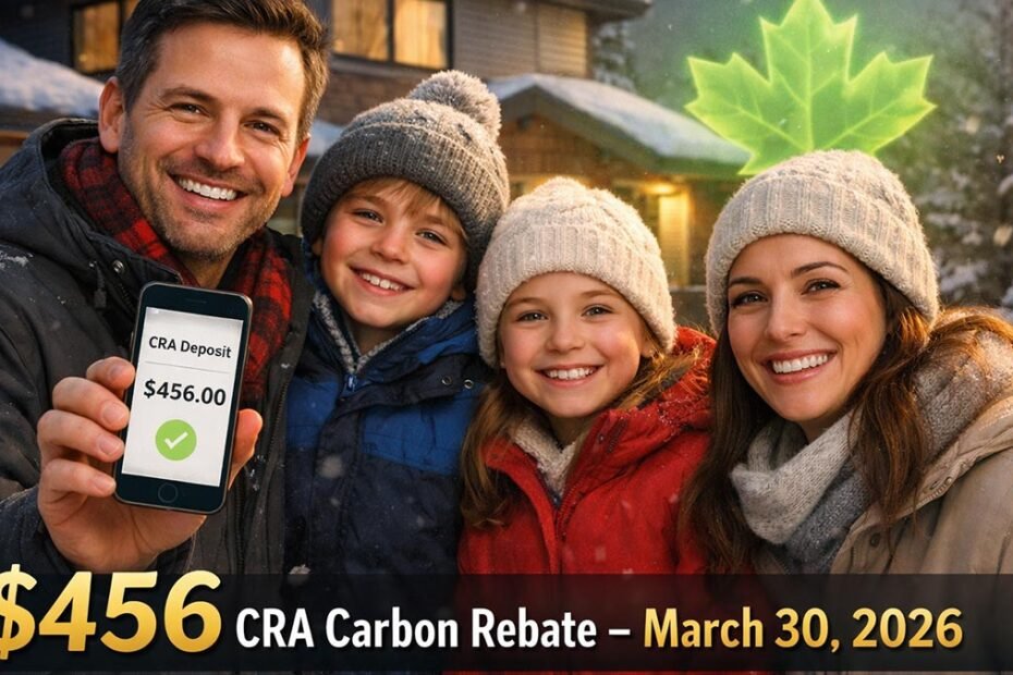 Remboursement Carbone du Canada – Mars 2026 : Paiement de 456 $ et mise à jour sur le dépôt direct de l'ARC